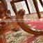 Round dining table set foshan dianfan 856R solid wooden