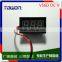 0.56" Green Red Blue LED Waterproof DC Voltmeter 12 Volt Battery Meter 2.5-30V DC Auto Gauge Digital Voltmeter