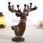 2015 Hot!! Wedding bronze Deer head resin candlestick on Sale