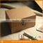 DW-G120High grade Kraft cantaining box and jewelry box with a lock                        
                                                                                Supplier's Choice