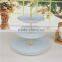 2015 New Product Factory Directly Ceramic Cake Stand, 3 Tiers Ceramic Cake Stand