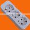 European style 6 way power extension socket with earth with switch (E8006ES)