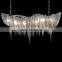 hot sell popular project auluminium chain boat ceiling pendant chandelier lamp