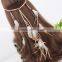 American Cheap Flapper Braided Headband With Fur,Feather Pendant Women Hair Rope Headband