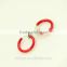 Hot sale 316L Surgical Steel Fake Spring Clear Nose Rings