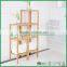 3 Shelves Bamboo Storage Shelf rack, bathroom tower shelf                        
                                                Quality Choice