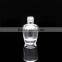 High quality China manufacturer empty custom clear glass nail polish bottle with cap brush