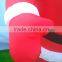 DJ-118 Waving with music inflatable outdoor christmas decoration santa claus