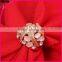 Wholesale lots rose gold Colorful Imitate crystal rings
