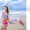 2016 hot selling fashion beach scarf ladies' Imitated silk scarf for bikini wrapped