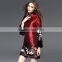 Europe design high-end jacquard heavy autumn winter lady christmas skirt