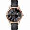 Hot sale accuracy quartz black and gold mens nice watches