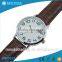 Fashion waterproof resistant pu leather classic quartz watch