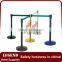 Security and safety equipment belt queue post stand