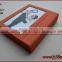 Magnet Fabric Linen Cloth Photo Storage Box with Window