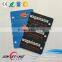 Popular Market Three up Standard plastic PVC key tag Combo Cards