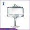 Glass Cake Cover With Bird Handle,Cake Cover With Glass Foot