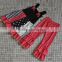 chevron ruffled western kids 4th of july outfits from distributors for children clothing