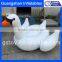 Pool Ride On water Inflatable Swan mattress floater