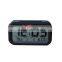LED Digital LCD Alarm Clock Time Calendar Thermometer Snooze Backlight Black