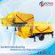 60cbm/h high rise concrete pumping/mobile concrete pump/cement mixer trailer