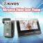 7 inch wireless video door phone support indoor monitor intercom with monitor