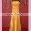 Princess yellow prom tube dress