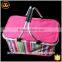 Manufacturer large aluminum foil 600D folding insulated promotional cooler bag of frozen food                        
                                                Quality Choice