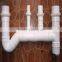 PVC pipe scrap, recycled plastic for sale