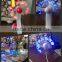 several models Mini Flashing Led Promotional Programme message Fan customized words