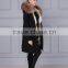 New Fashion Real Raccoon Fur Collar Fox Fur Lining Removable Hooded Parka