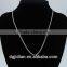 4mm Stainless steel Lobster Claw Clasp Flat Snake Chain