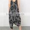 Women fashion print Calico nights woven harem jumpsuit SYK15232                        
                                                Quality Choice