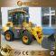 loader machine 1.5ton 0.65m3 front wheel loader mini loader