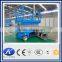 battery power 6m lift height electric mobile scissor lift
