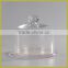 Fancy wedding cake stand, food glass dome cover with base