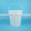 Small Paint Bucekt, Chemical Liquid Container, Corrotion Proof Bucket with Plastic handle