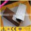 Aluminium extrusion profile wooden grains factory supplier/manufacturer/ aluminium profile bright sand blasting wood grain color