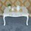 French disteressed country style antique solid wood OEM coffee table