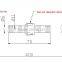 2 pin Electrical male to female plug and socket waterproof IP67 connector for LED