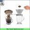 High quality single cup stable cup stand base flavour pour over coffee dirpper