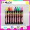 8 Pack Fluorescent Colors Anti-wipe Bingo Marker With Reversible 6mm Tip for Kids Creative Writing