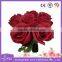 PU real touch wedding artificial rose flower
