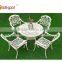 Outdoor Metal Furniture Garden Treasure Furniture Round Bench Set