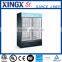 Double Swing Glass Door Freezer, Commercial Upright Freezer, Best Buy Supermarket refrigerated display case_708L / 25 cu.ft