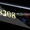 Touch electronic doorplate