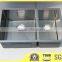 stainless steel freestanding kitchen sink hammered for double bowls