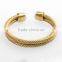 kalen stainless steel 1 gram gold bangles