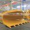 Professional Manufacture 5T SDLG/XCMG/SEM Wheel Loader Side Dump Bucket , 2.2M3 Side Dump Bucket For LG953N