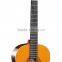 High gloss gold classical hotsell durable classical guitar with bone nut